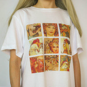 Alphonse Mucha Tee, S