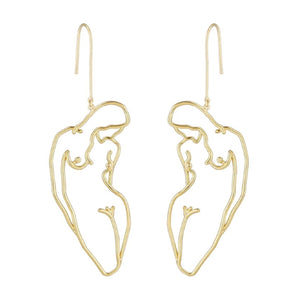 Body Outline Earrings