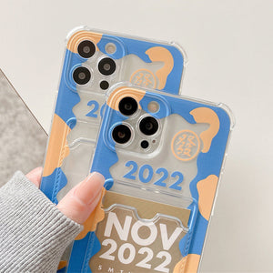 Calendar Card iPhone Case