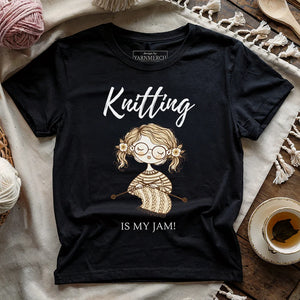Knitting Is My Jam T-shirt