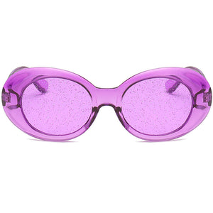 See Through Sparkle Sunglasses