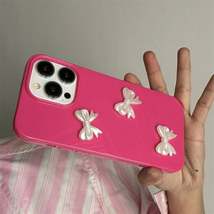 Bowknot Pink IPhone Case