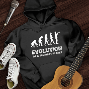 Evolution Of A Trumpet Player Hoodie