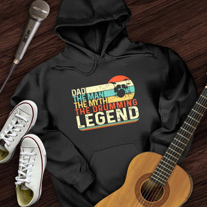 Drummer Legend Dad Hoodie