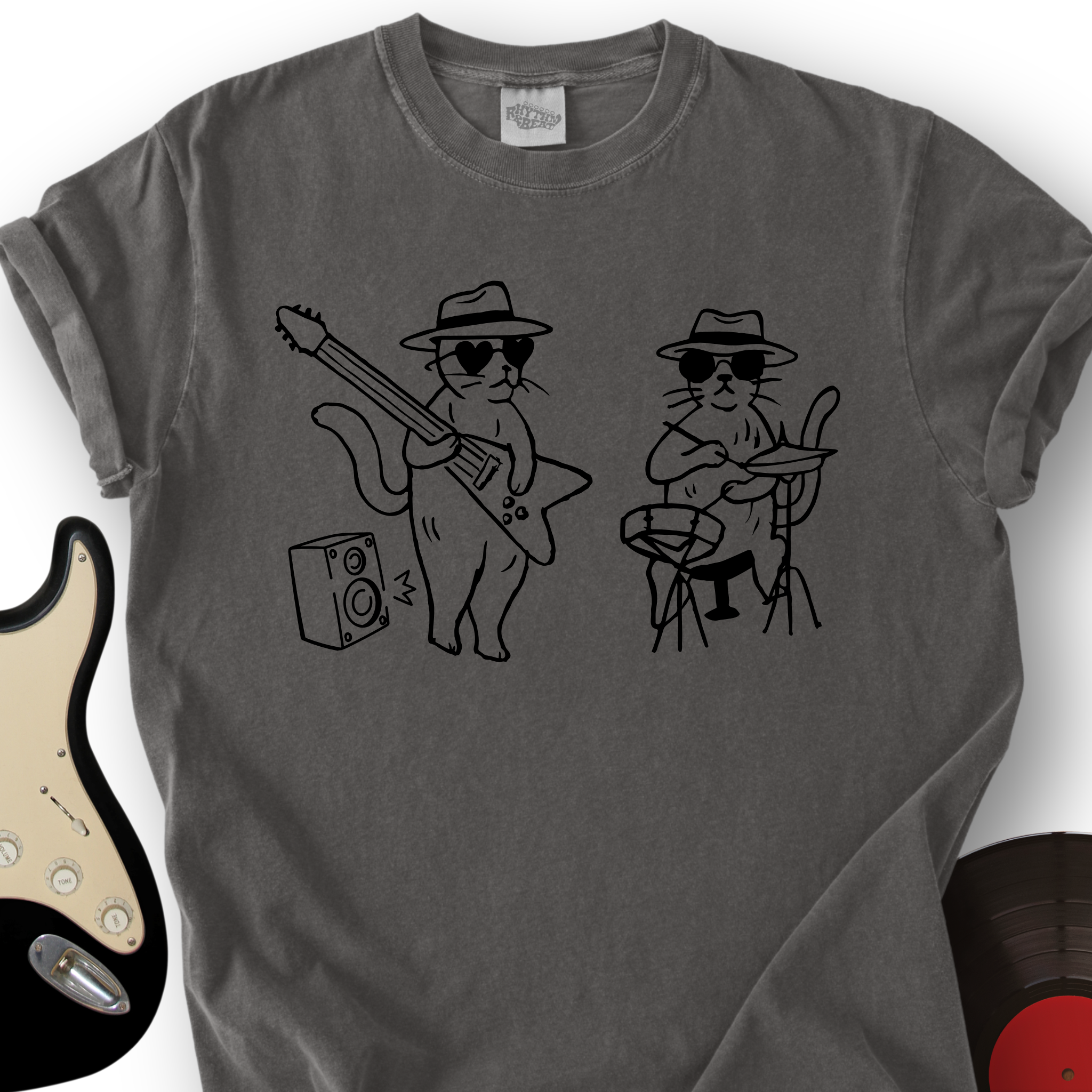 Feline Rock Duo T-Shirt