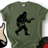 Bigfoot Playing Guitar T-Shirt