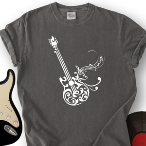 Floral Guitar T-Shirt