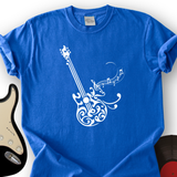 Floral Guitar T-Shirt