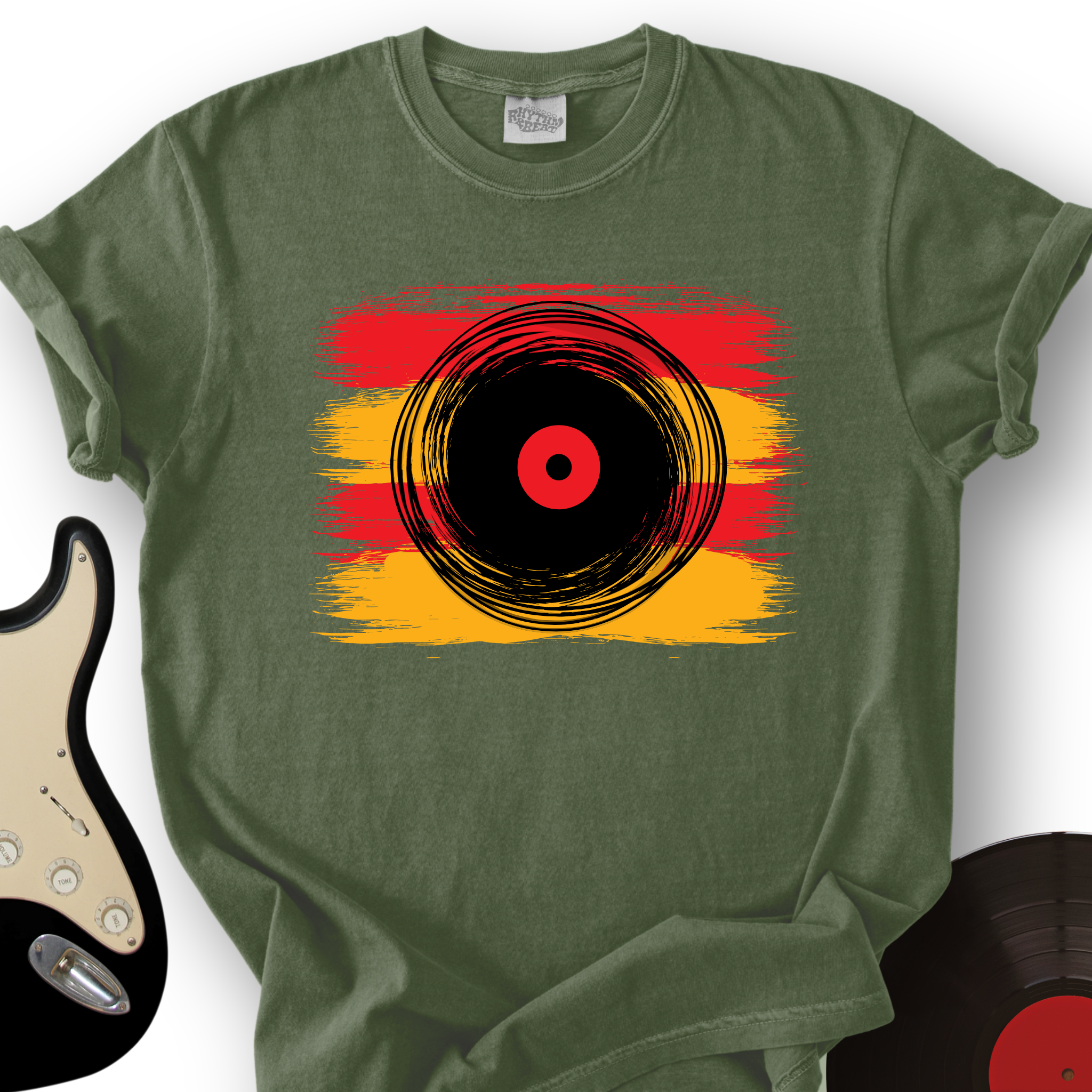 Cartoon Record T-Shirt