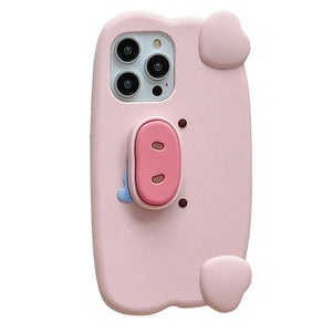 3D Pig iPhone Case