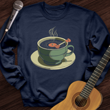 Coffee Cup Record Player Crewneck