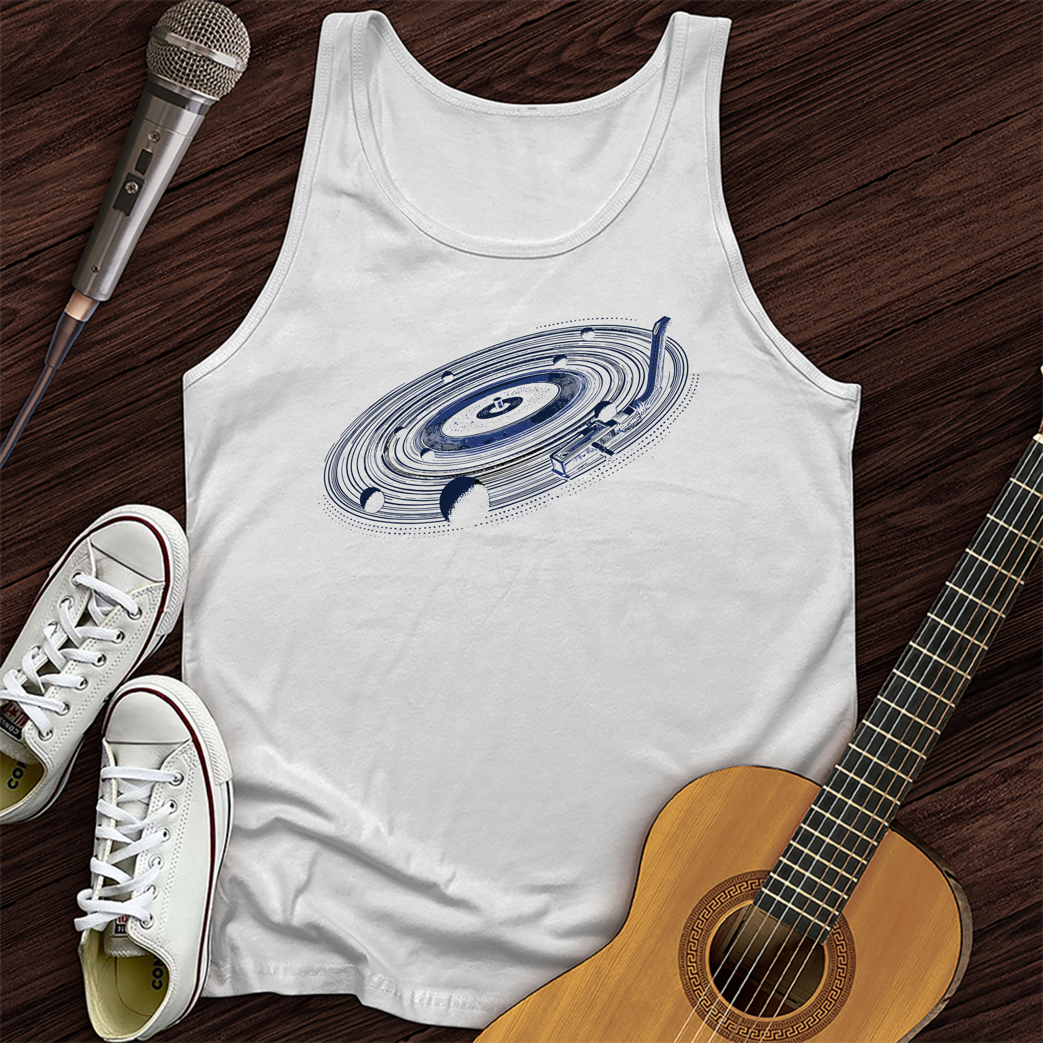 Galaxy Vinyl Tank Top