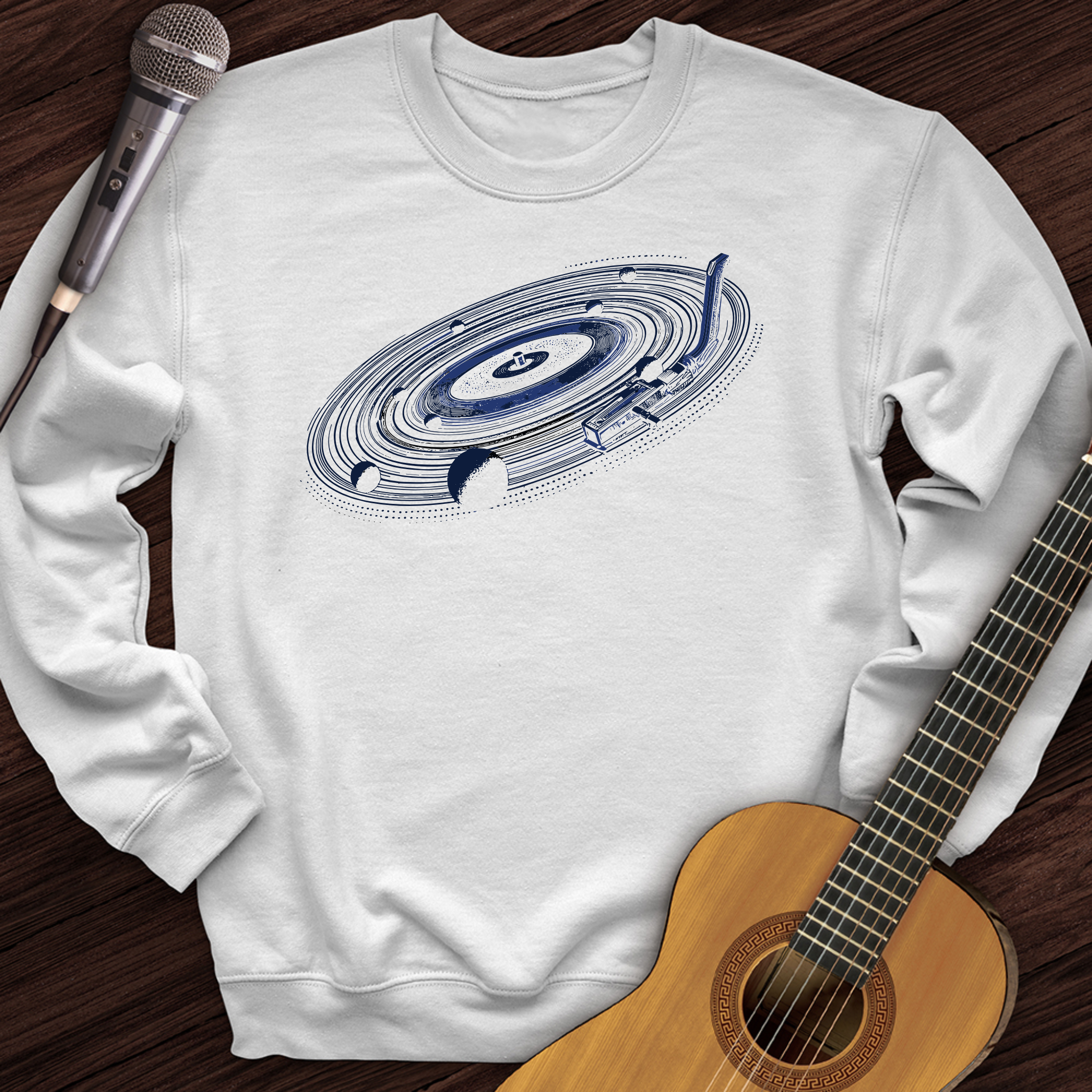 Galaxy Vinyl Crewneck