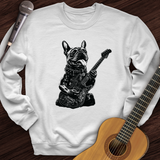 French Bulldog Guitar Crewneck