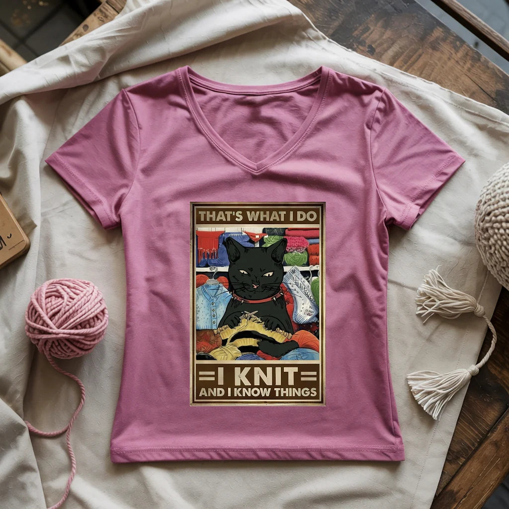 That's What I Do Lady V-neck