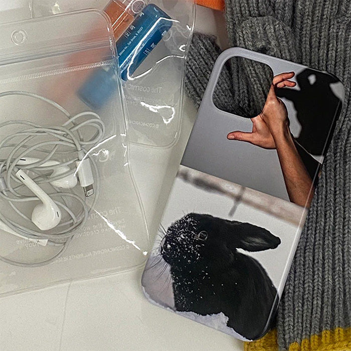 Black Rabbit iPhone Case