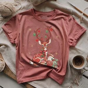 Reindeer Crochet T-shirt