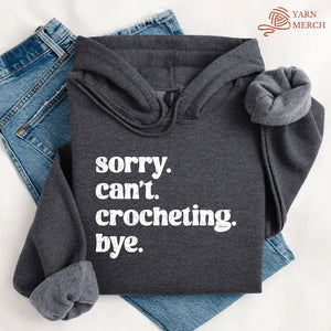 Crocheting. Bye Hoodie