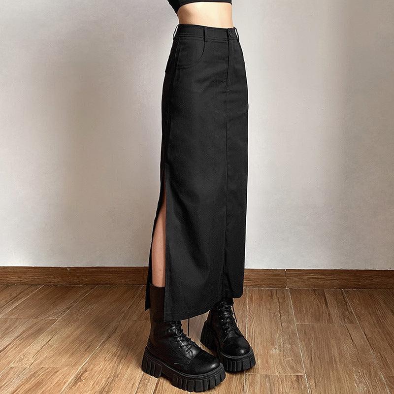 Dark Academia Maxi Skirt