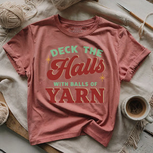 Deck The Hall With Yarn T-shirt