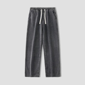 Drawstring Denim Pants