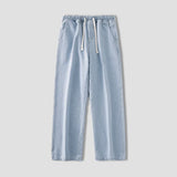 Drawstring Denim Pants