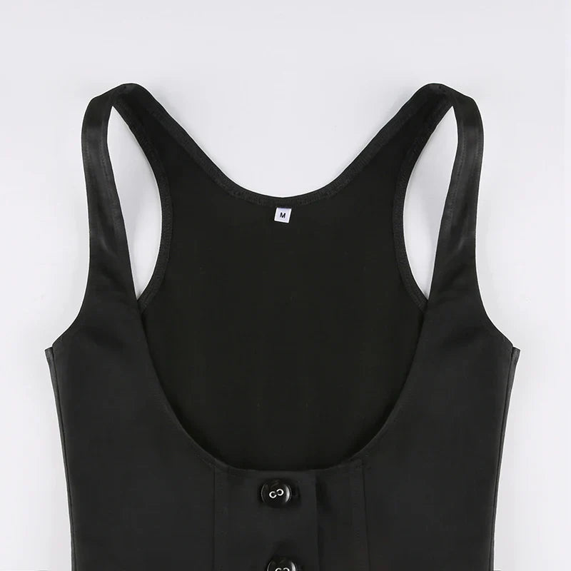 Fitted Button Up Vest