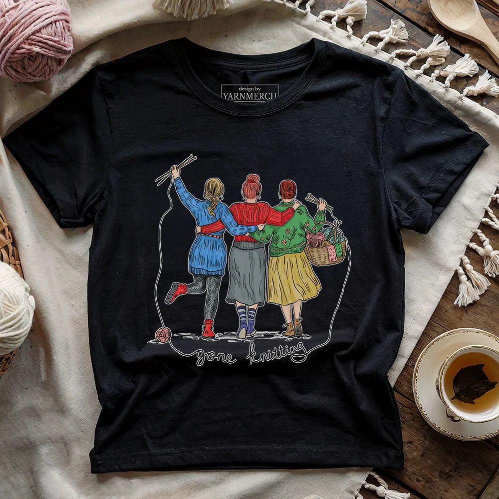 Girls Gone Knitting T-shirt