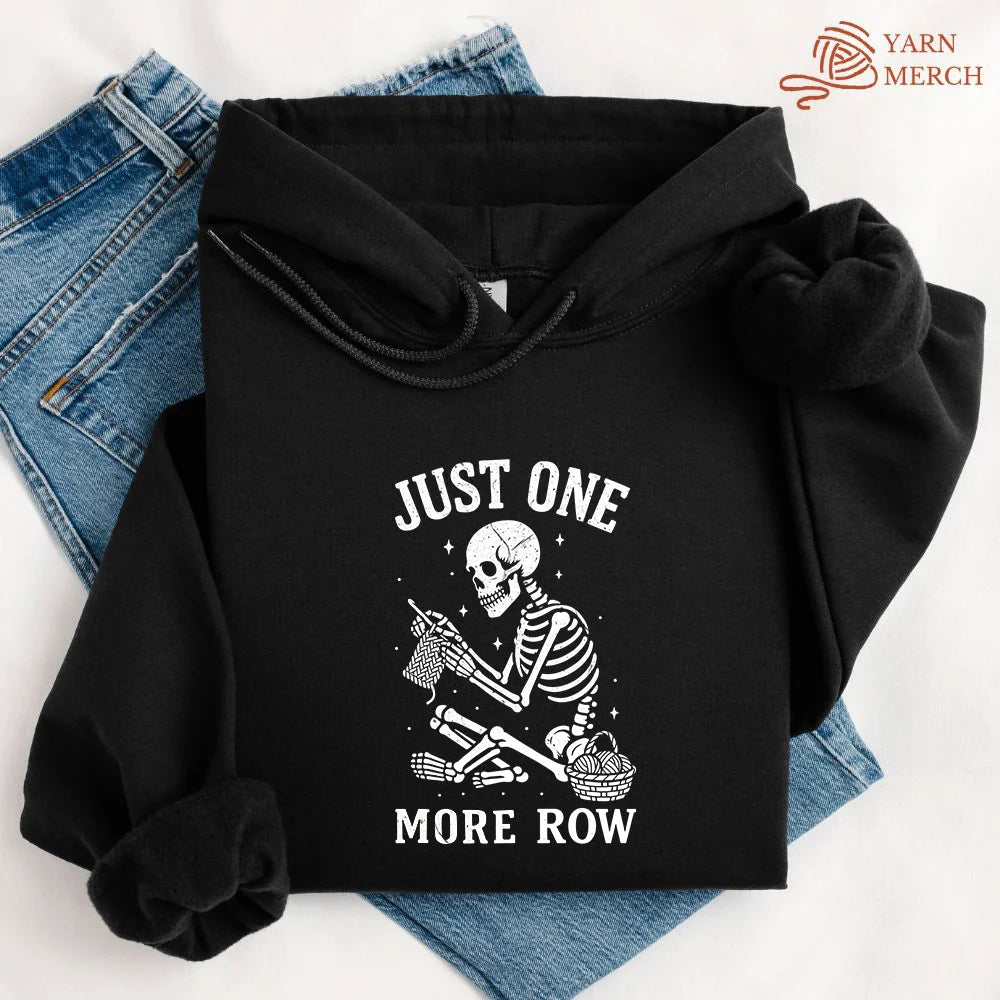 One More Row Skeleton Hoodie