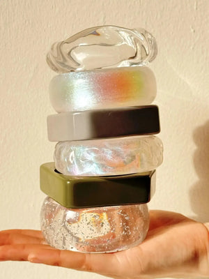 Pearl Chunky Resin Bracelet