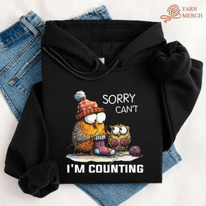 Sorry Cant Hoodie
