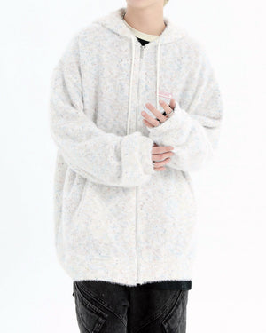 Casual Friday Knit Zip Hoodie