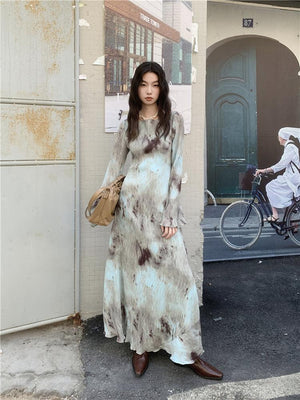 Tie Dye Maxi Dress