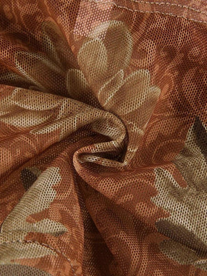 Vintage Floral Crop Top