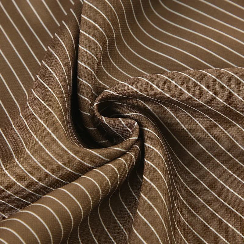 Y2K Pinstripe Baggy Pants