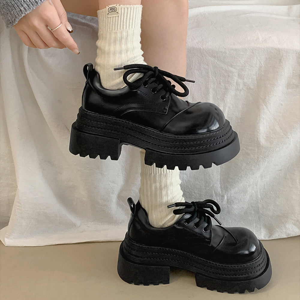 Teen Craft Platform Oxford Boots