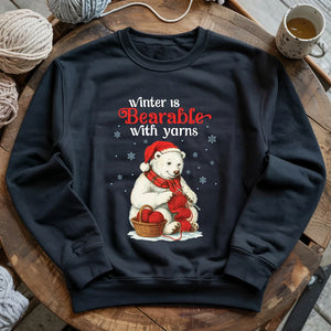 Bearable With Yarns Sweatshirt