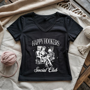 Happy Hooker Club Lady V-neck