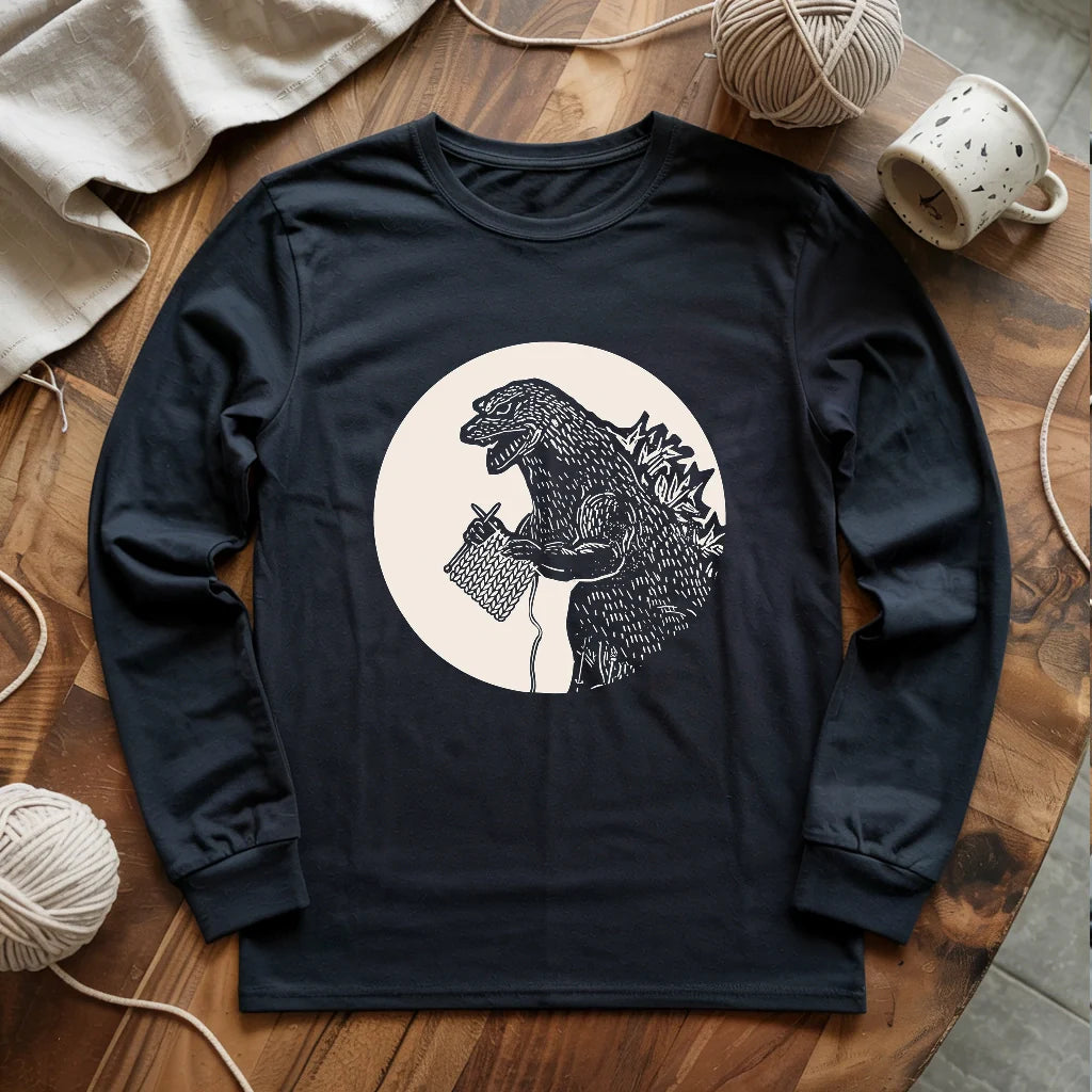 Knitzilla Long Sleeve T-shirt