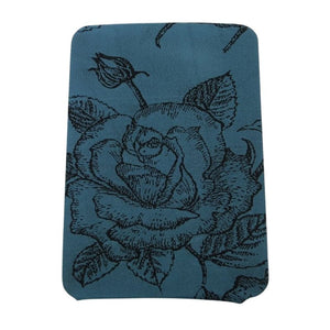 Blue Roses Patterned Tights