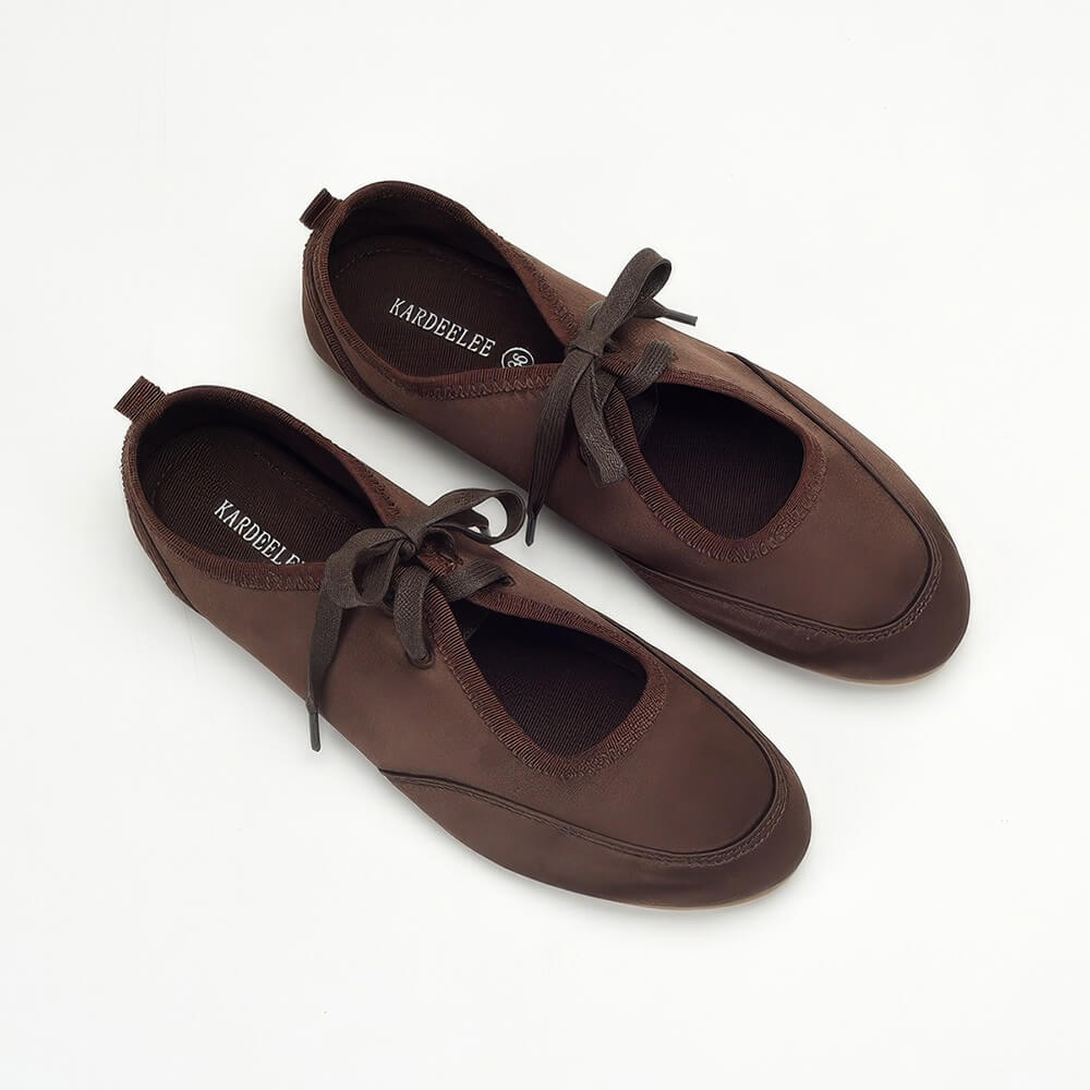 Espresso Days Ballet Flats