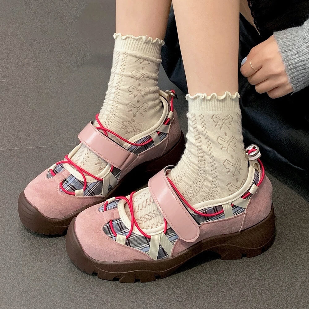 School Riot Platform Mary Janes