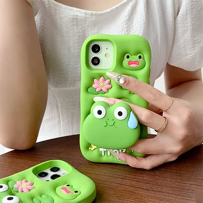 Cute Frog iPhone Case