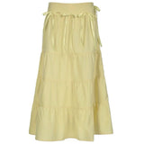 Fairycore Aesthetic Tiered Maxi Skirt
