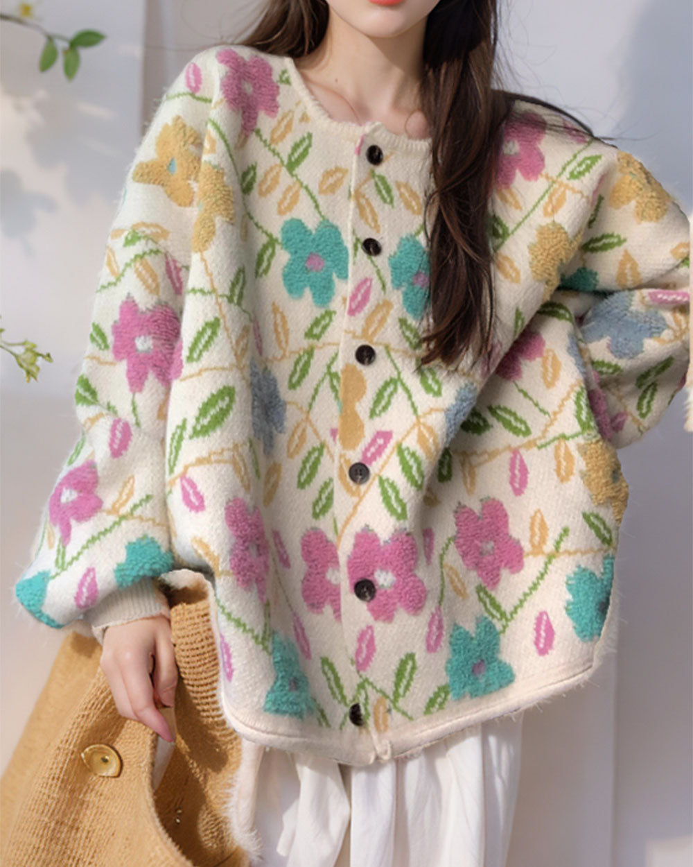 Spring Garden Knit Jacket