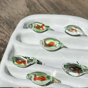 Goldfish Clear Resin Ring