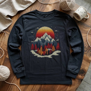 Knit Mountain Long Sleeve T-shirt