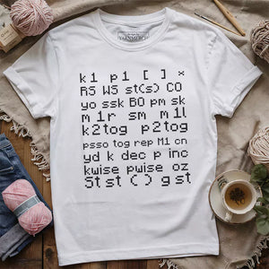 Knitting Code T-shirt