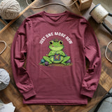 One More Row Frogging Long Sleeve T-shirt