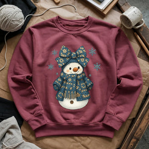 Snowman Crocheter Sweatshirt